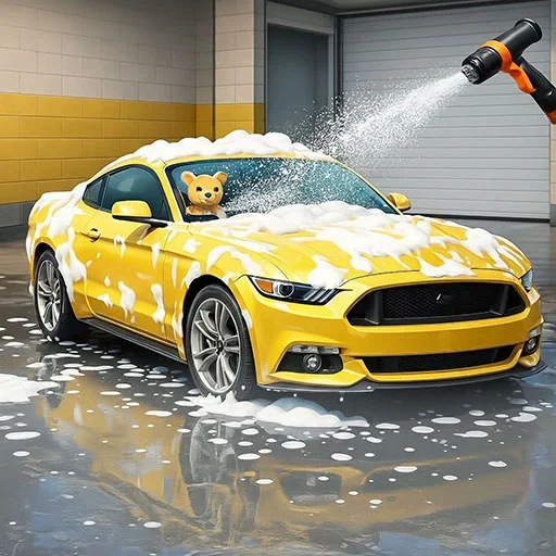 Glossy Garage - Car ASMR — Hyper Casual game