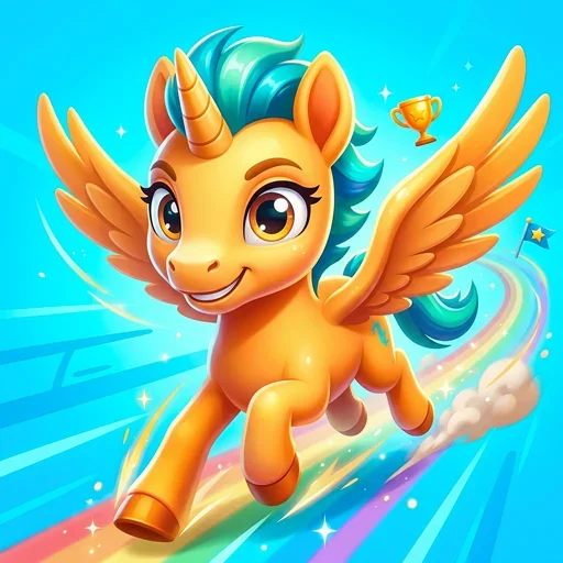 Pony Race — Hyper Casual game