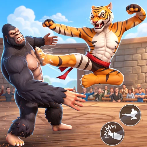 Kung Fu Animal: Fighting Games — Action game