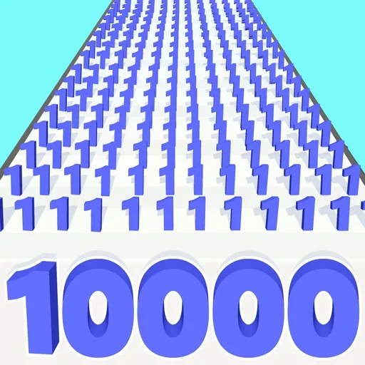 Number Run & Merge Master Game — Puzzle game